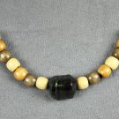 Dark in the Woods Handmade Beaded Necklace