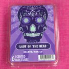 Scentsationals Lady Of The Dead Wax Melt Cubes Special Day of the Dead Edition