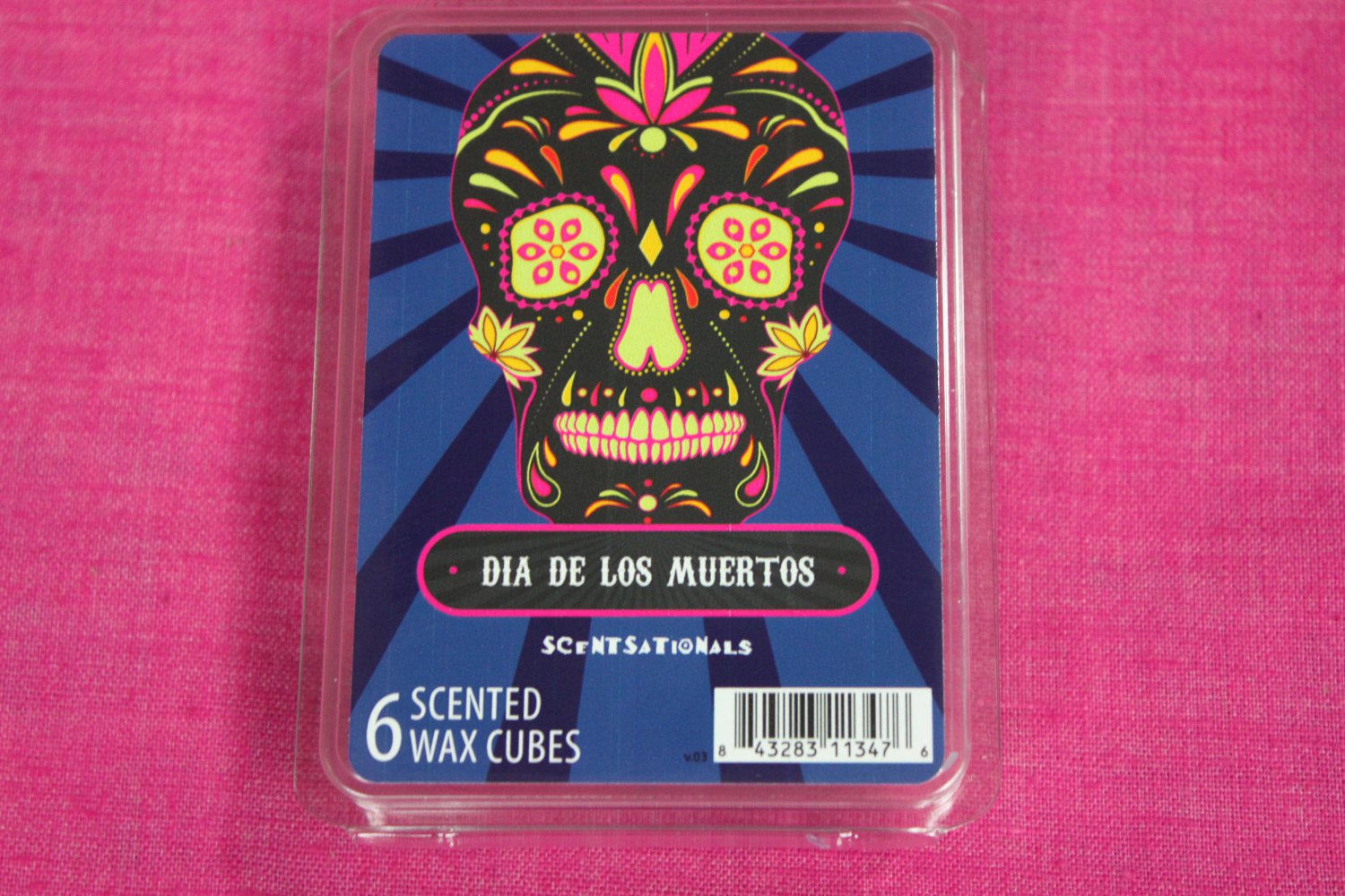 Scentsationals Dia De Los Muertos Wax Melt Cubes Special Day of the