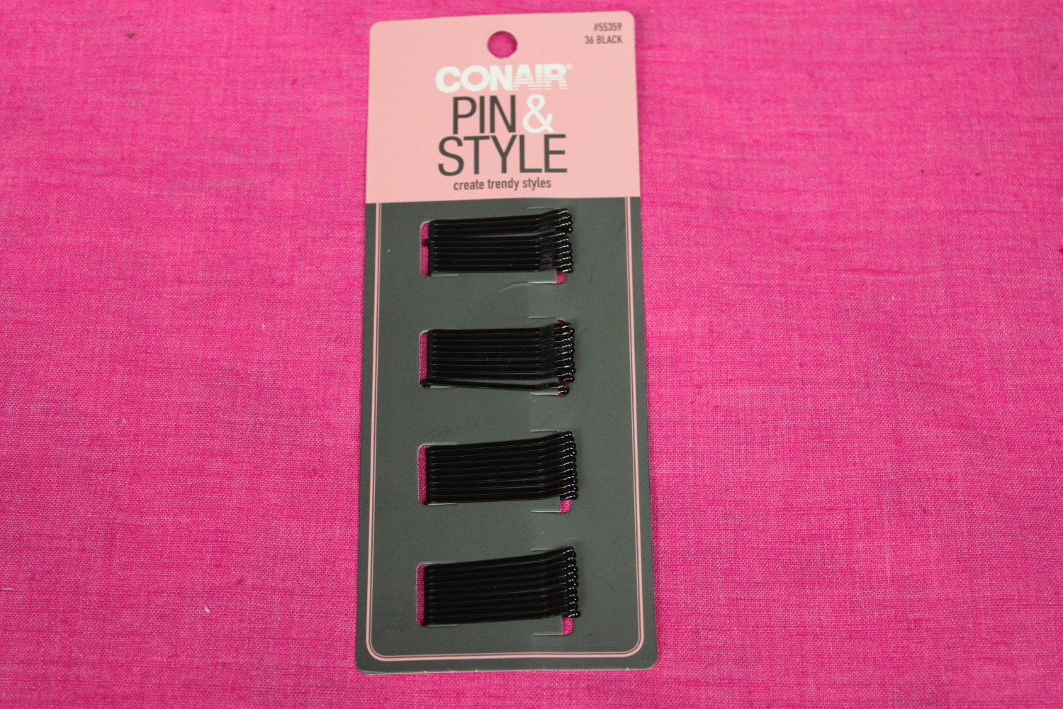 Conair Black Mini Bobby Pins