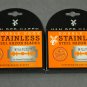 Van Der Hagen Double Edge Stainless Steel Razor Blades 2 Packs 10 Blades Total