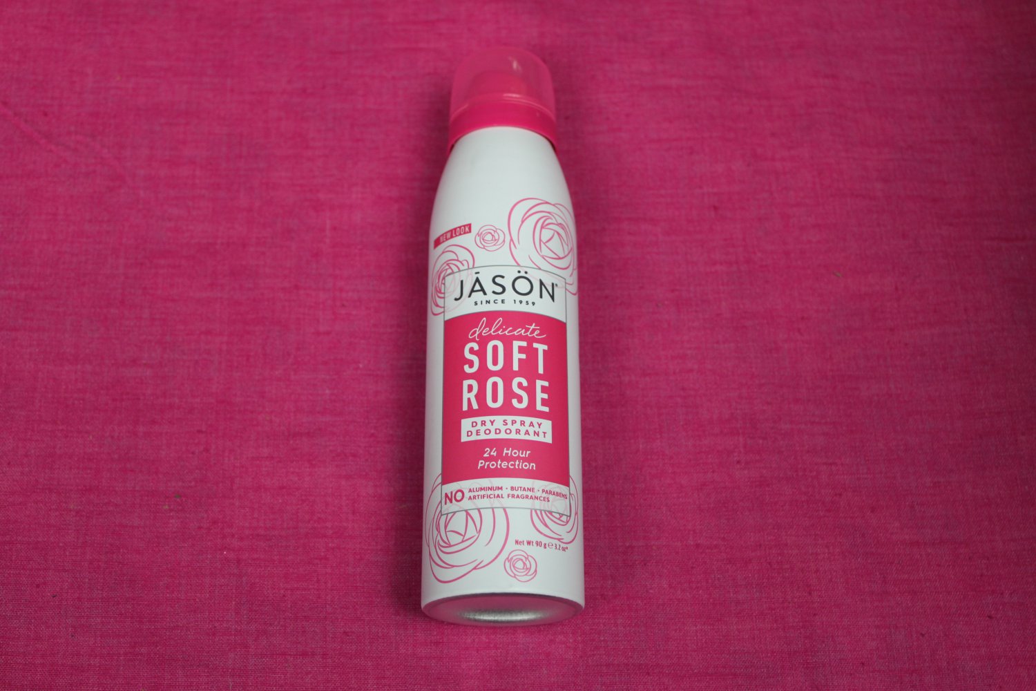 Jason Dry Spray Deodorant 3.2oz Delicate Soft Rose