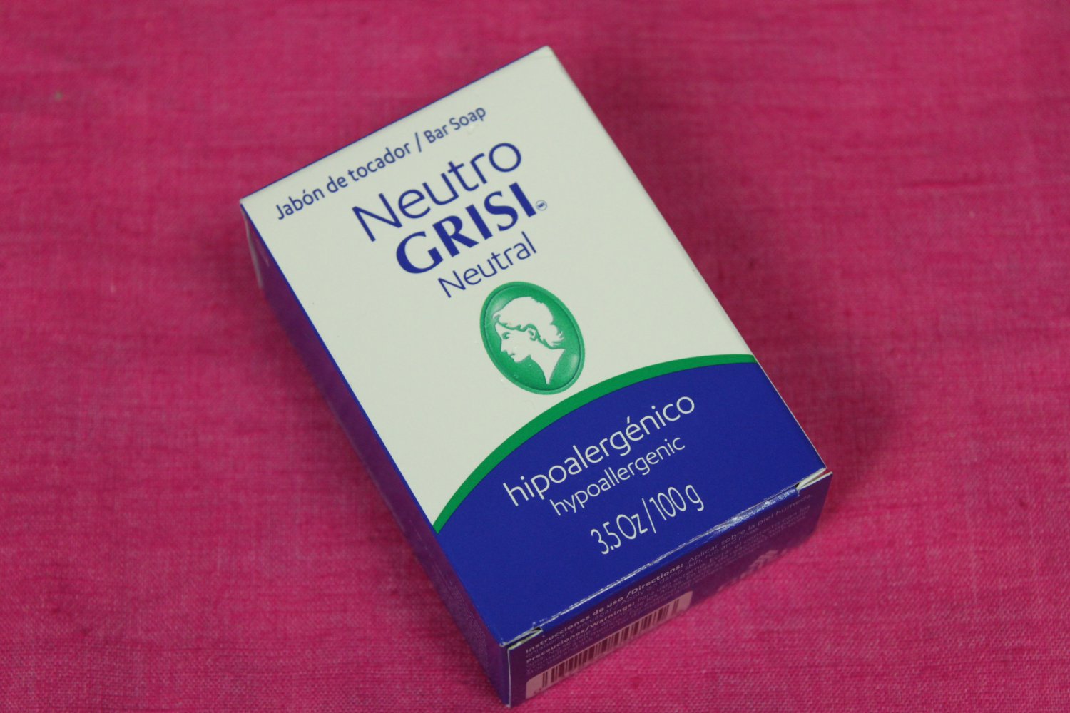 Grisi Neutral Soap Hypoallergenic for Sensitive Skin 3.5oz