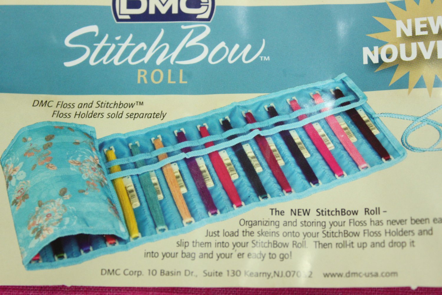 DMC StitchBow Roll and Floss Holders Embroidery Floss Organizer Set