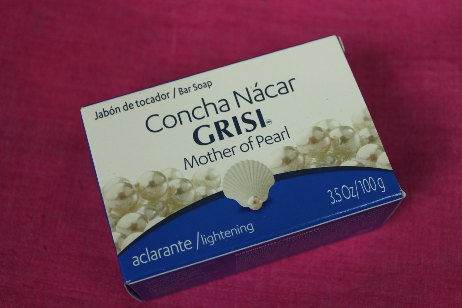 Grisi Concha Nacar Mother Of Pearl Lightening Soap 35oz 4976