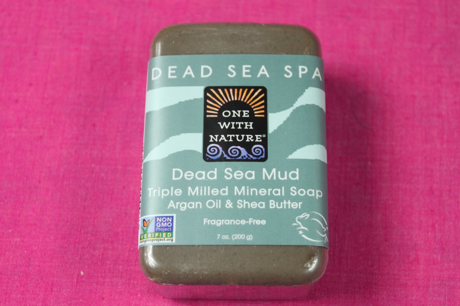 One with Nature Dead Sea Mud Mineral Soap 7 oz. (200g)