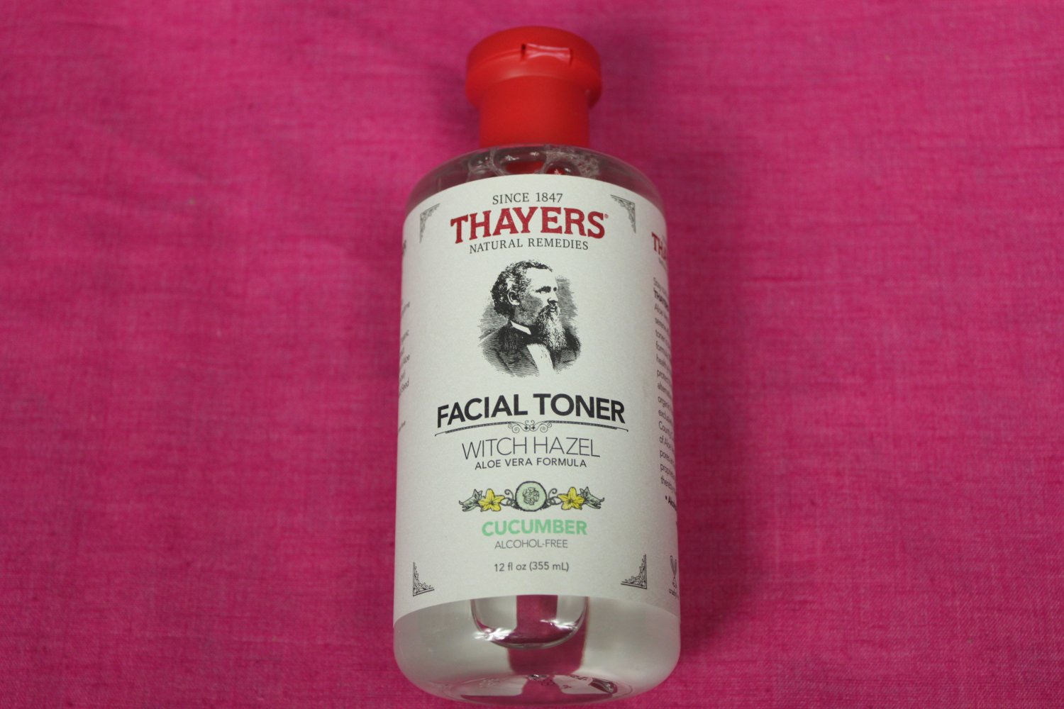 Thayers Alcohol Witch Hazel Toner with Aloe Vera Formula-12 Oz - Cucumber