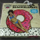 Giant Beach Blanket Towel Donut