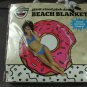 Giant Beach Blanket Towel Donut