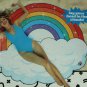 Giant Beach Blanket Towel Rainbow