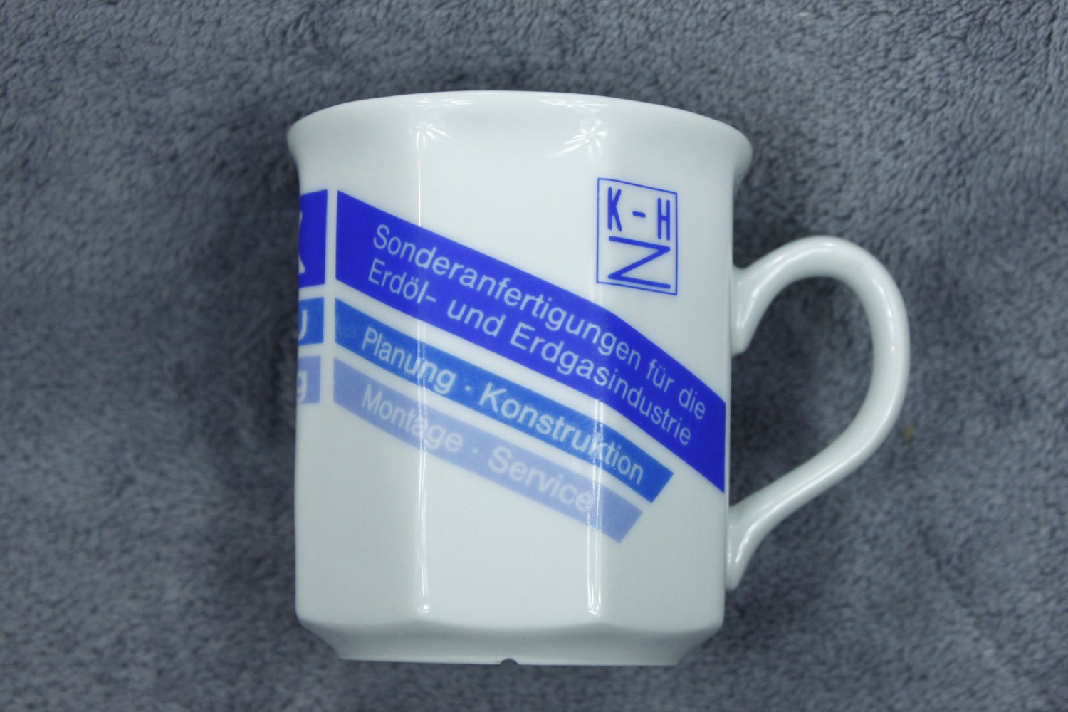 European Advertising Mug Octagonal Zelder Unusual