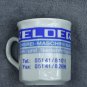 European Advertising Mug Octagonal Zelder Unusual