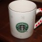 Starbucks Barista Christmas Mug Snowflake/Mermaid 2001