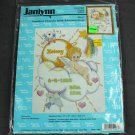 Janlynn Counted Cross Stitch Kit Sunshine Cherubs Birth Announcement
