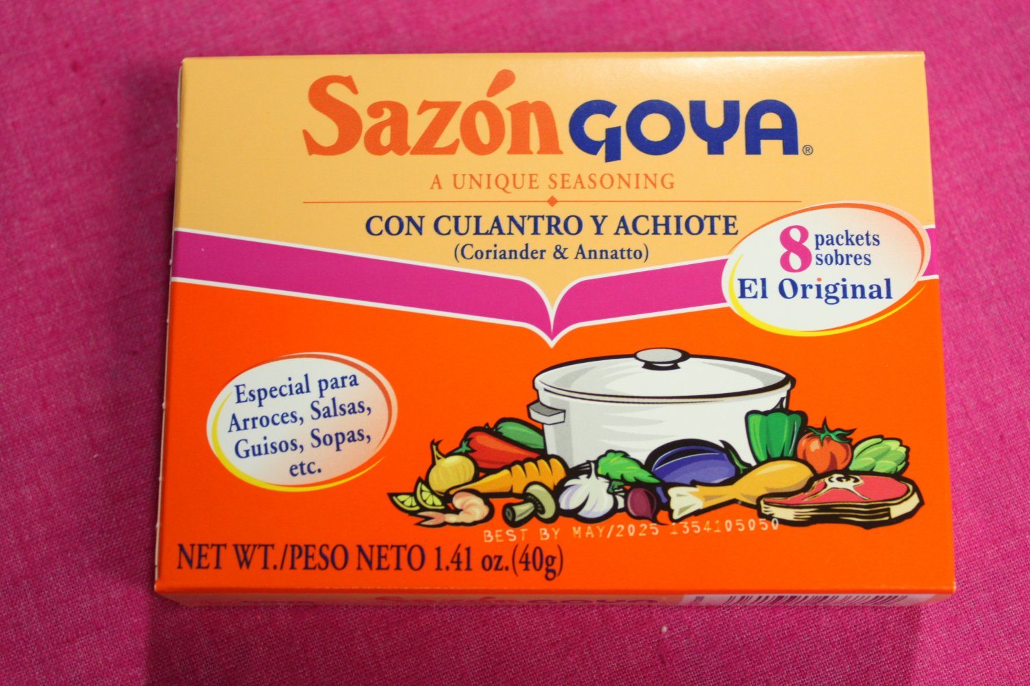 Sazon Goya Seasoning Sampler With Chicken Bouillon