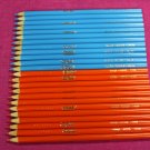 Crayola Single Color Pencils Set of 24 Sky Blue and Orange