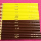 Crayola Single Color Pencils Set of 24 Brown and Yellow