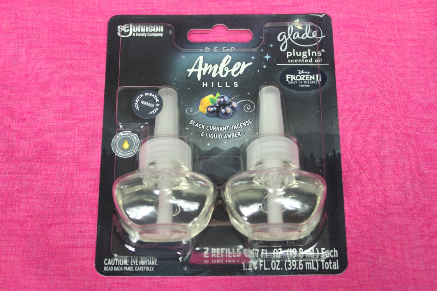 Glade Plug Ins Limited Edition Deep Amber Hills Scented Oil Refill