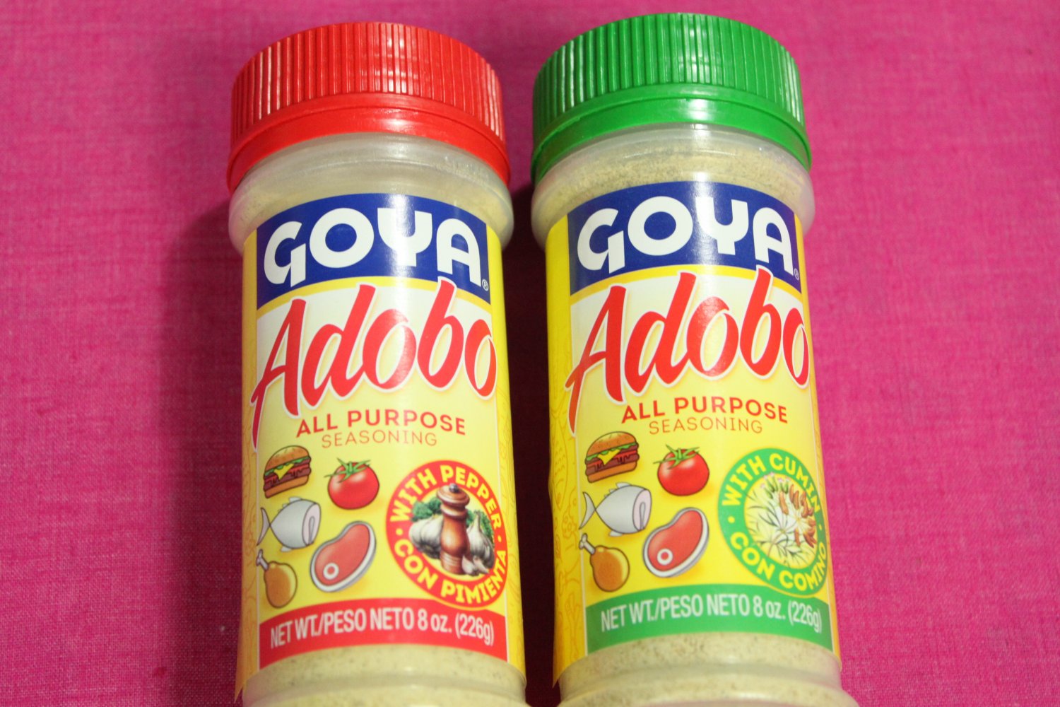 Goya Adobo All Purpose Seasoning Combo Pack 8oz