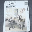 McCalls Pattern 2662 Home Decorating Office Essentials Uncut