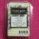 Tuscany Candle Wax Melt Cubes Fresh Linen