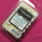 Tuscany Candle Wax Melt Cubes Sunwashed Cotton