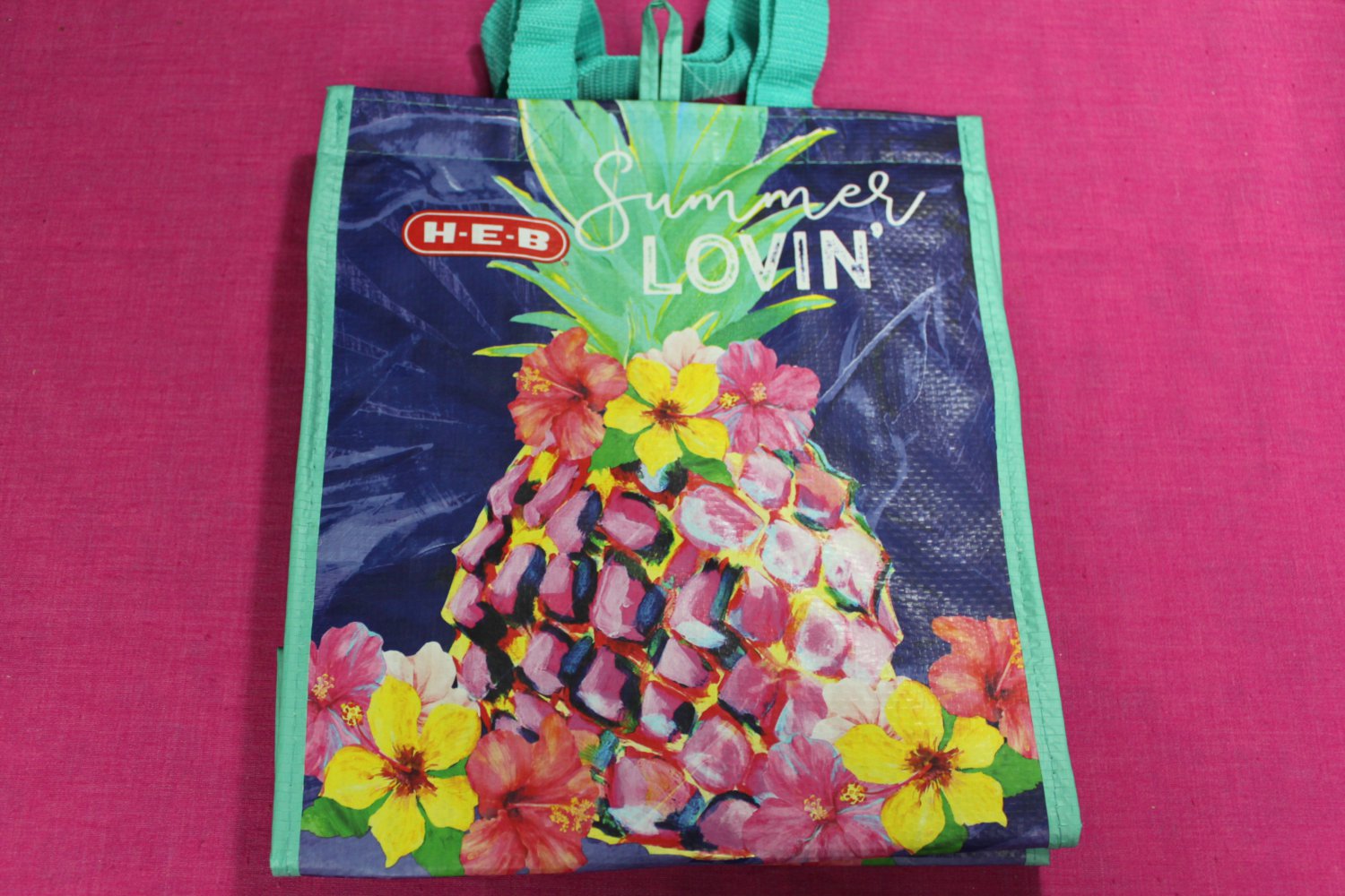 Reusable Insulated Lunch Bag - Summer Lovin'