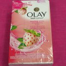 Olay Fresh Outlast Cooling White Strawberry and Mint Bar Soap Pack of 6