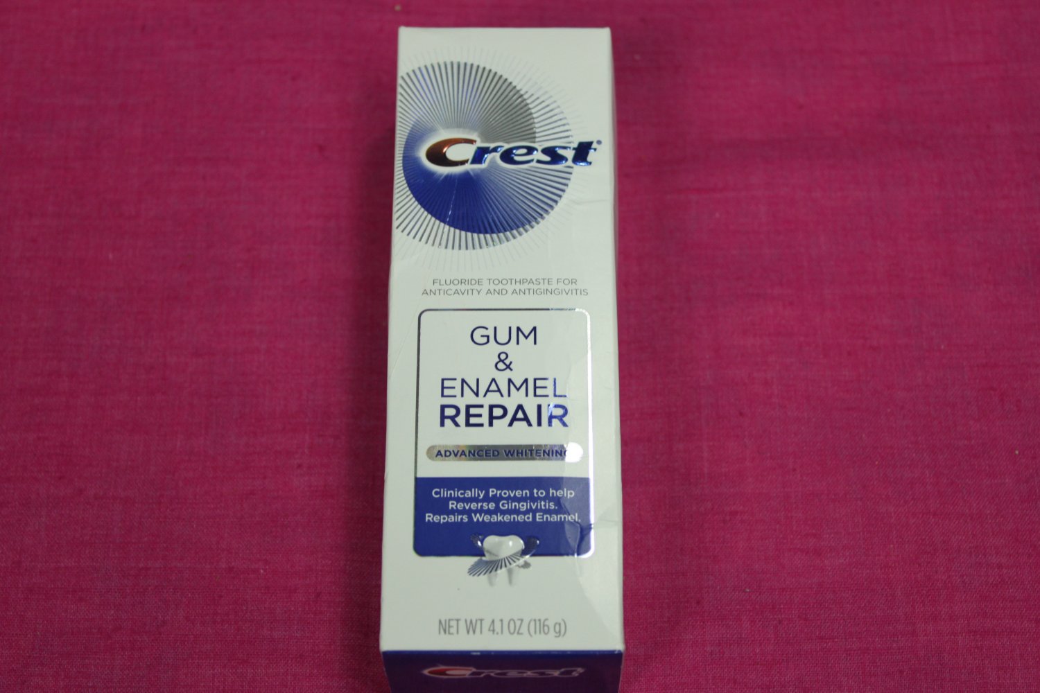 Crest Gum and Enamel Repair Advanced Whitening Toothpaste 4.1oz
