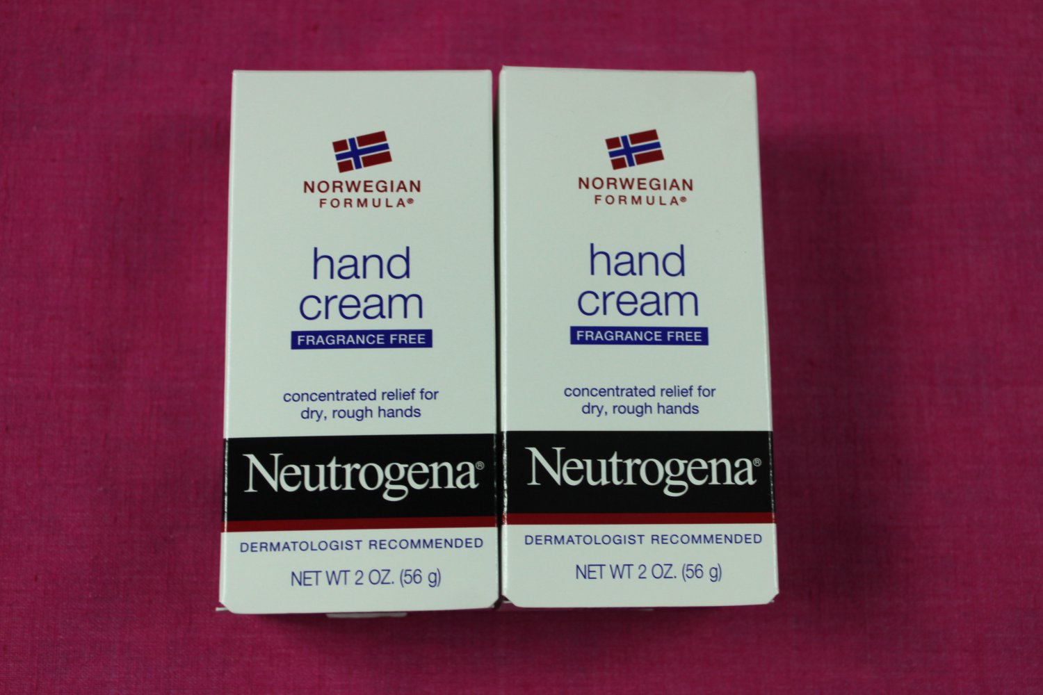 Neutrogena Norwegian Formula Hand Cream 2 oz Tube (Twin Pack)