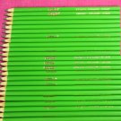 Crayola Single Color Pencils Set of 24 Yellow Green