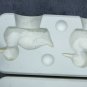 Vintage Plaster Casting Mold - Scioto #S143 Two Ducks for Ceramic Casts
