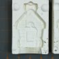 Vintage Plaster Casting Mold - Alberta's #A-60 Mouse House Ornament