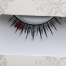 False Eyelashes Halloween Red Bows