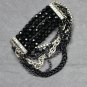 Avon Multi Chain Beaded Stretch Bracelet