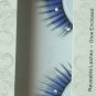 False Eyelashes Halloween Blue with Rhinestones