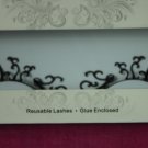 False Eyelashes Halloween Paisley Paper
