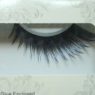 False Eyelashes Halloween Blue with Black