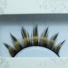 False Eyelashes Halloween Gold Spike