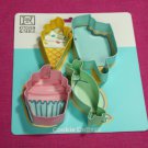 Sweet Treats Cookie Cutter set of 4