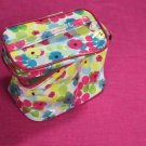 Avon Flower Train Case Makeup Bag