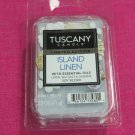 Tuscany Candle Wax Melt Cubes Island Linen