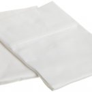 Brans New Soft White 100% Egyptian Cotton 1000TC  King Size 2pc Pillow Case Solid