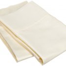 Brans New Soft Ivory 100% Egyptian Cotton 1000TC King Size 2pc Pillow Case Solid
