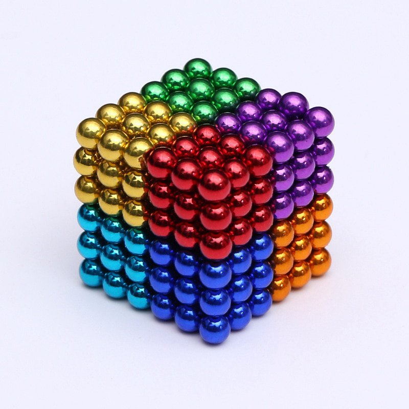 2020 New 5mm 216pcs Metaballs Magnetic balls Neo Cubes With Metal Box