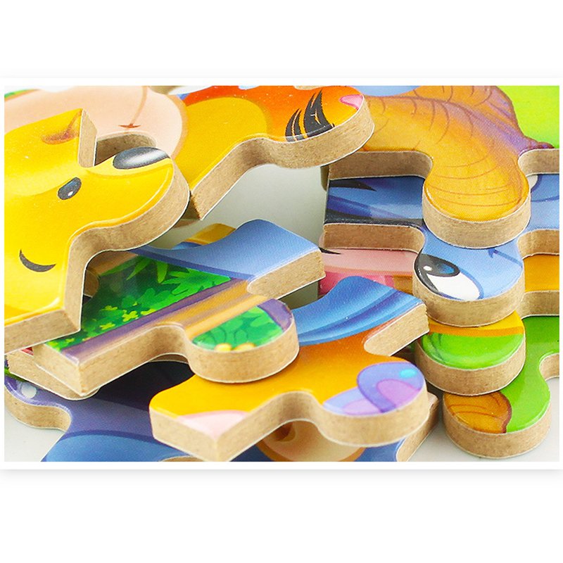 frozen wooden puzzle