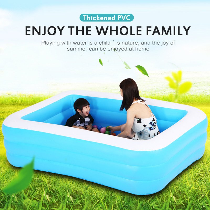 Children's Inflatable Pool Swimming Baby Water Play Bath Tub Center 