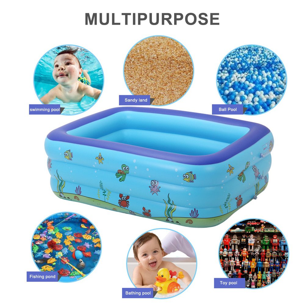 square kiddie pool