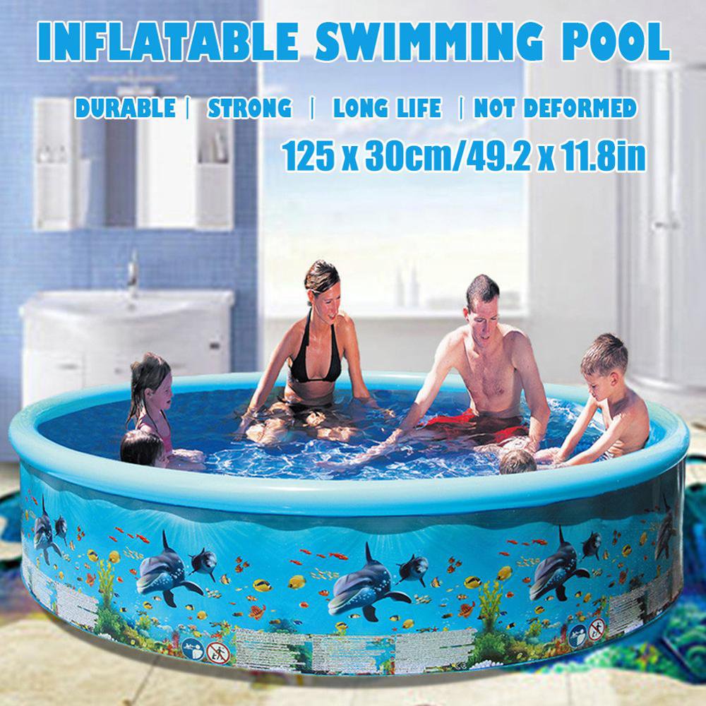 4 seat blow up pool