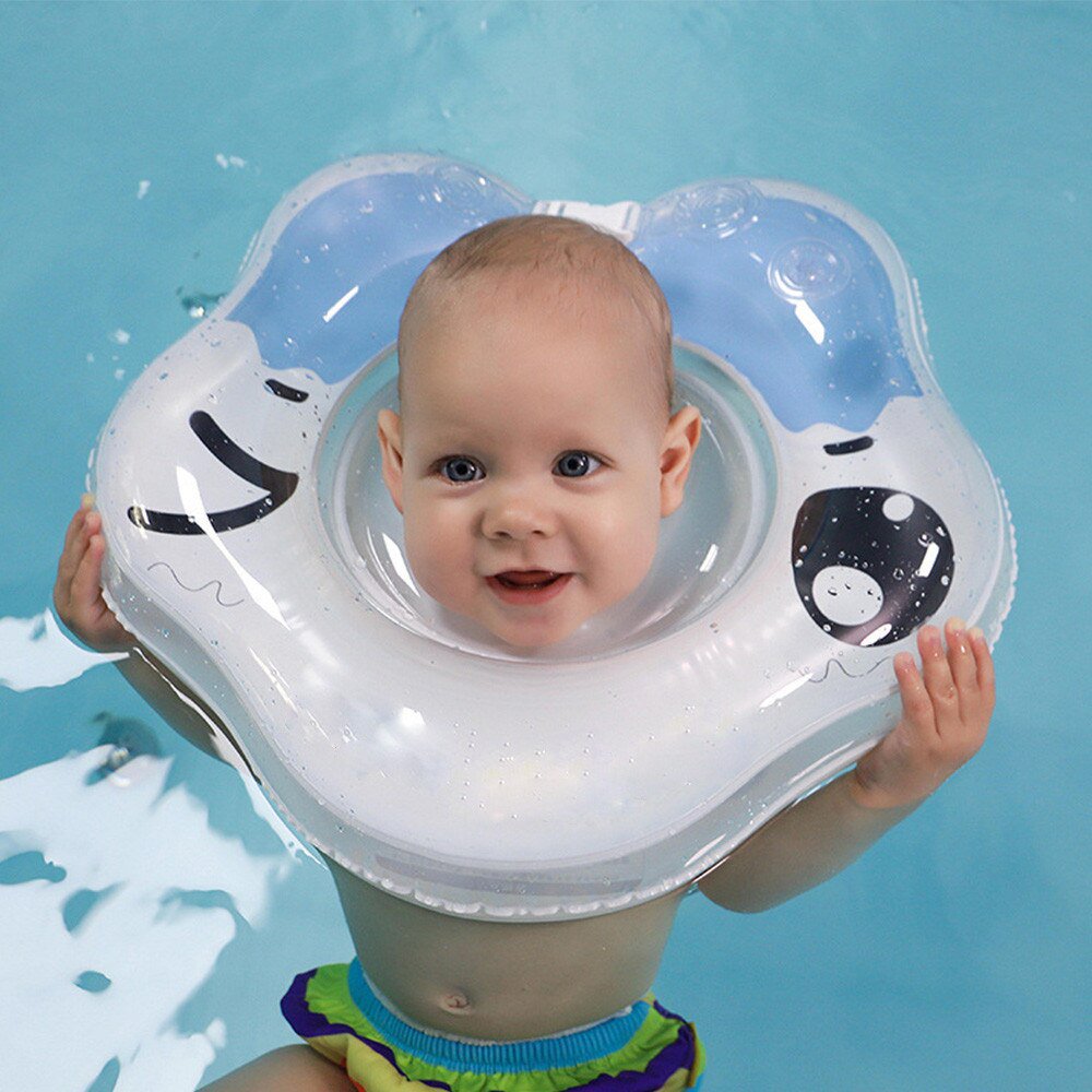 Swimming Neck Ring Circle Inflatable Infant Swimming Accessories Swim